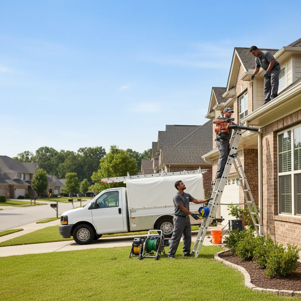 Home Gutter Service in De Leon, TX near me
